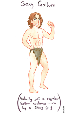 Illustration for article titled These 'sexy' Lord of the Rings costume designs aren't what you'd expect